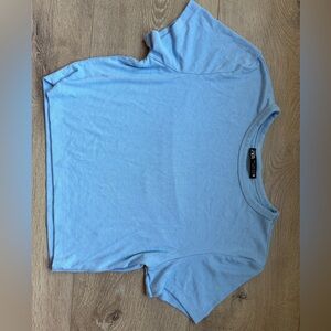 Zara Pale Blue baby tee